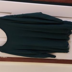 Torrid Hunter Green sweater size 3